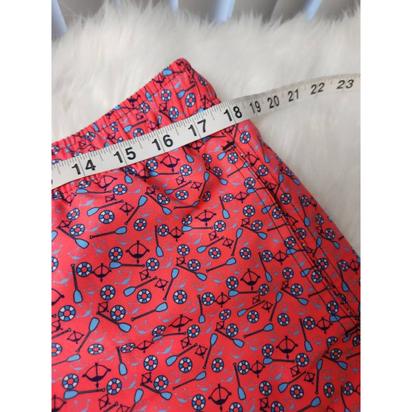 Biwisy Mens Trunks Swim Shorts Pink Novelty Anchor Paddle Mesh Drawstring XL New - Picture 3 of 6